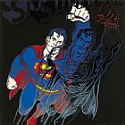 Myths Superman by Andy Warhol